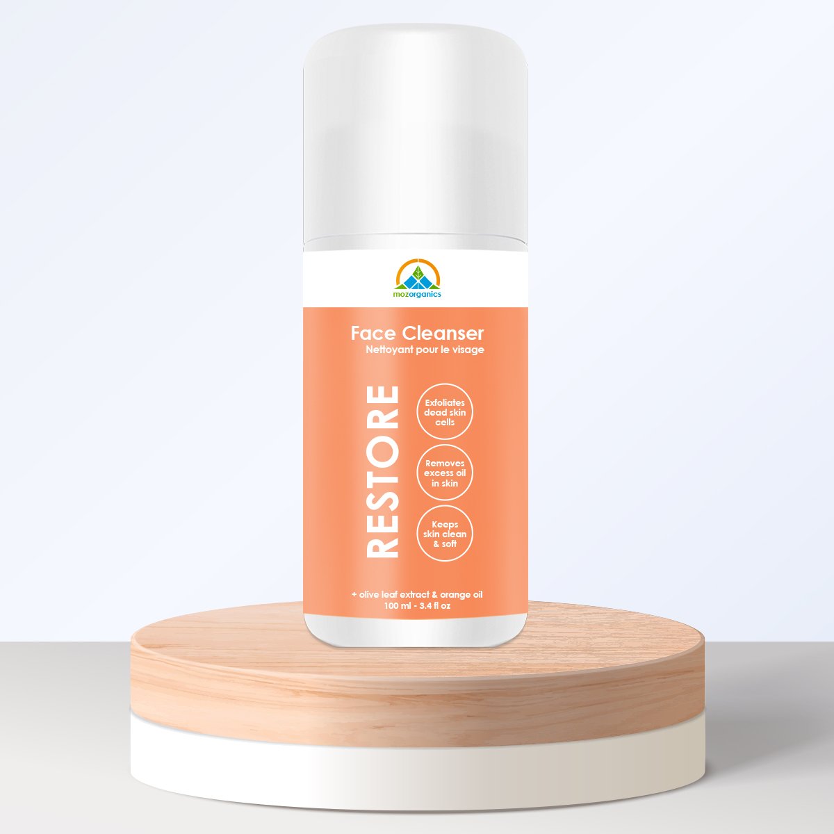 Eco Face Cleanser – Organic Foaming Gel