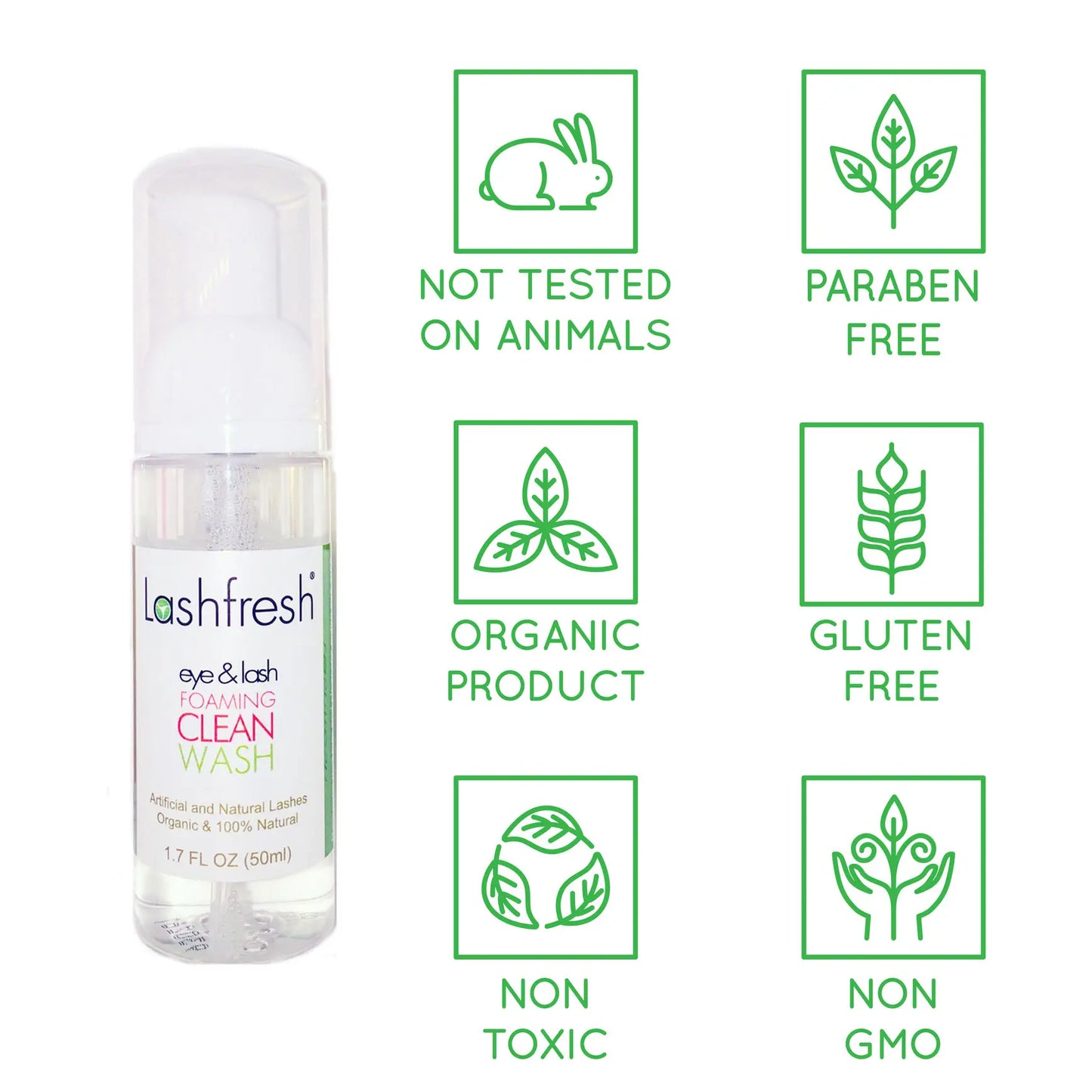 Foaming Clean Wash for Sensitive Eyes