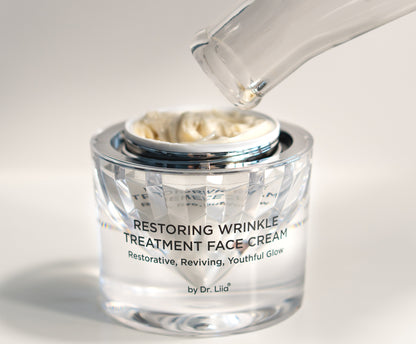 Restoring Wrinkle Treatment Face Cream – Vegan, Hypoallergenic, Gluten-Free Anti-Aging Formula