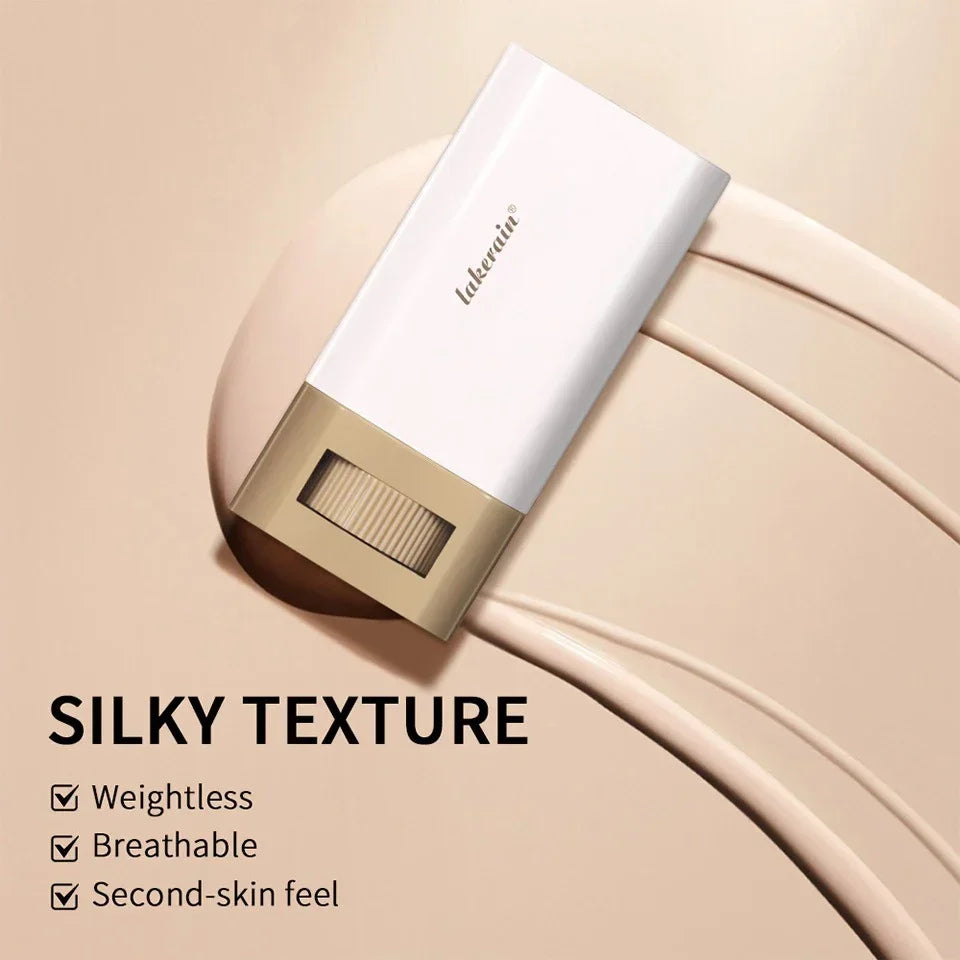 Foundation Stick Balm Skin Bronze Tint Eraser Foundation Stick Smooth Plumper Long-lasting Flawless Makeup Face Beauty Cosmetics