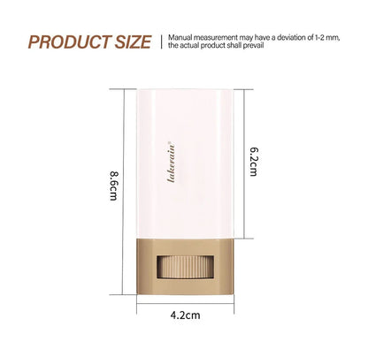 Foundation Stick Balm Skin Bronze Tint Eraser Foundation Stick Smooth Plumper Long-lasting Flawless Makeup Face Beauty Cosmetics