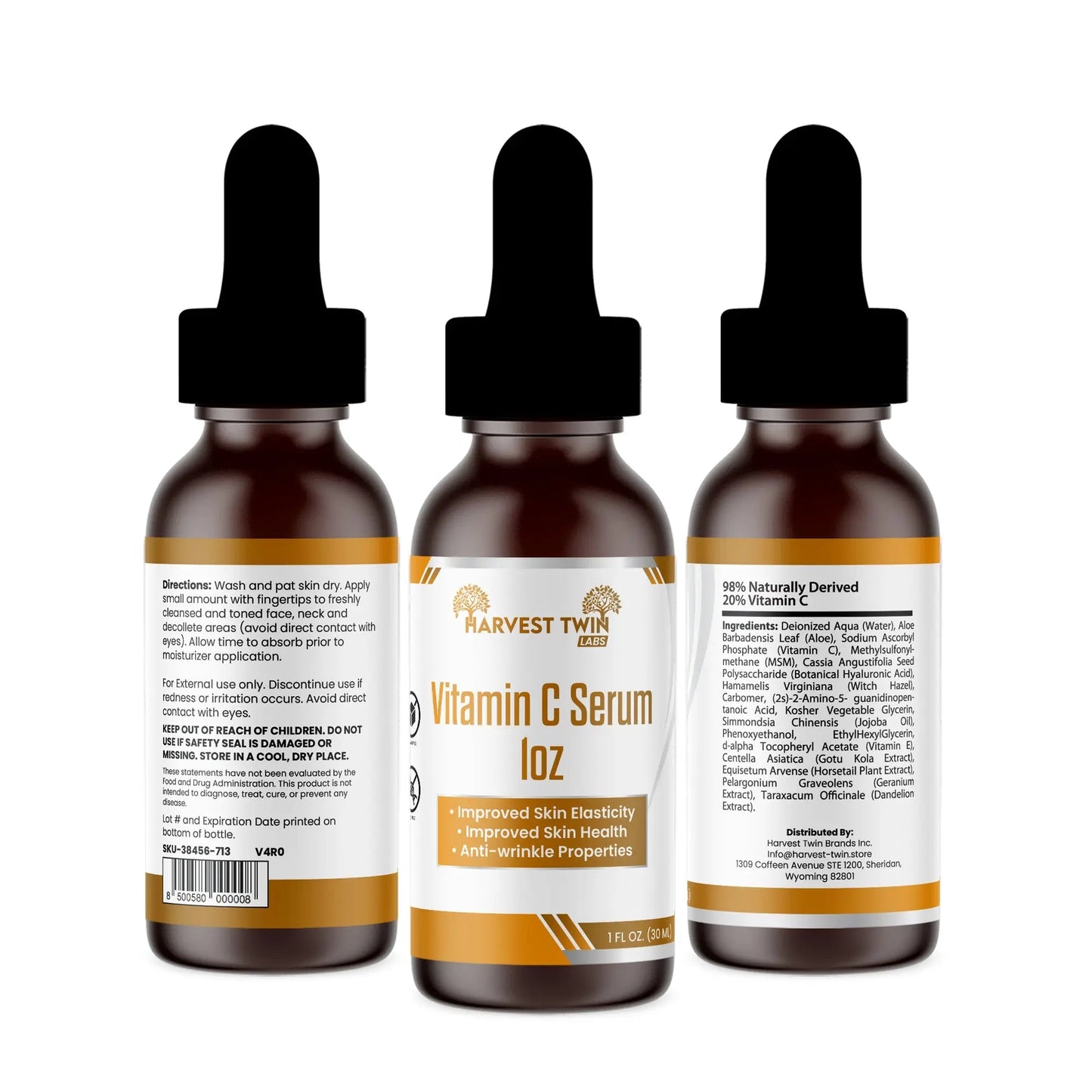 Vitamin C Serum for Elasticity & Anti-Aging