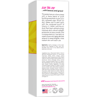 Vitamin C Serum with Plant-Based Hyaluronic Acid