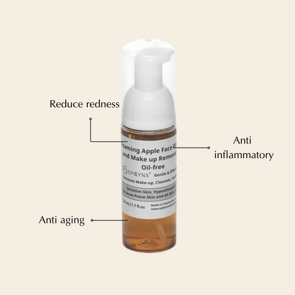 Foaming Apple & Aloe Vera Cleanser for Acne-Prone Skin