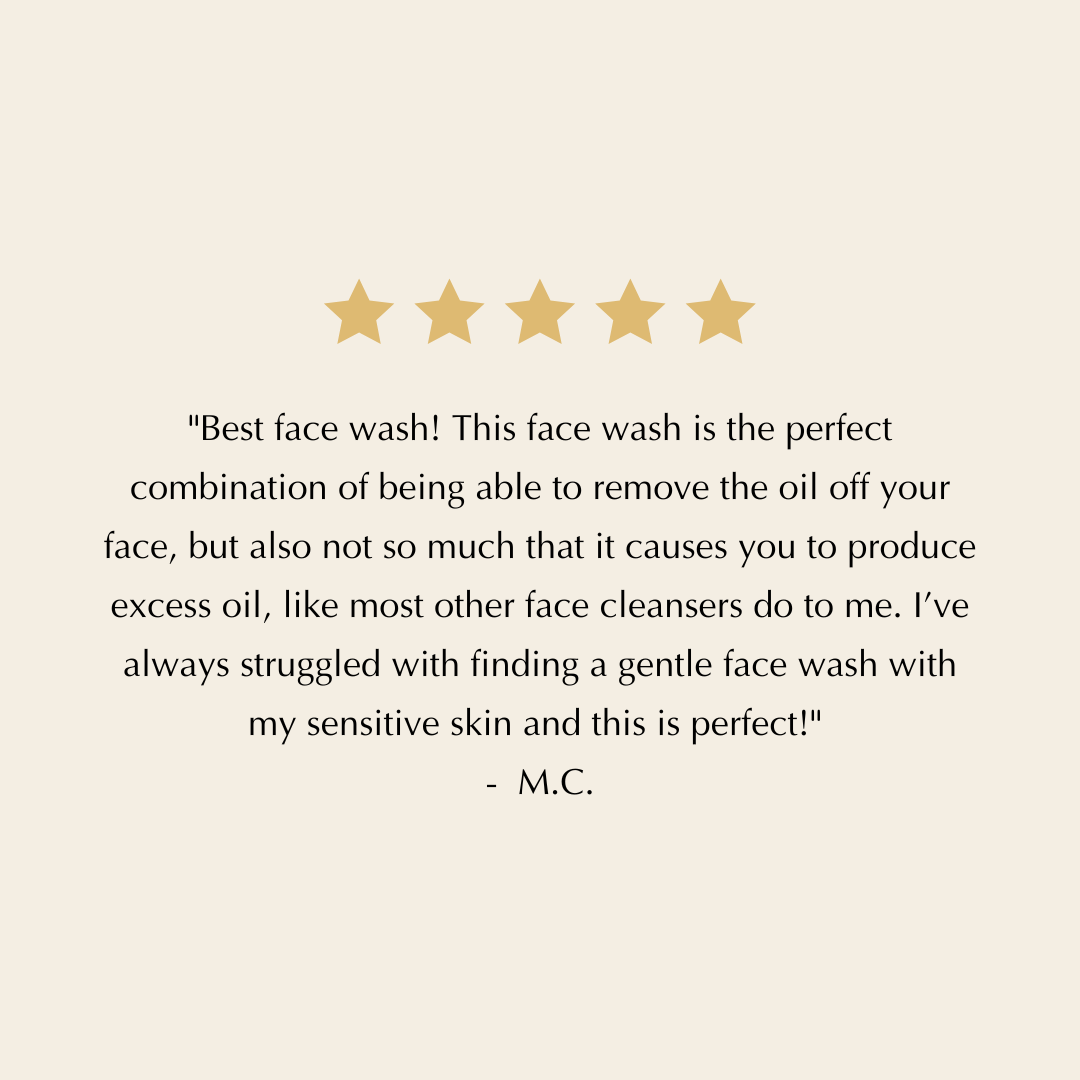 Foaming Apple & Aloe Vera Cleanser for Acne-Prone Skin