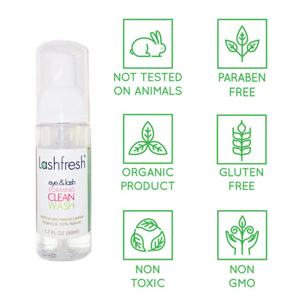 Foaming Clean Wash for Sensitive Eyes