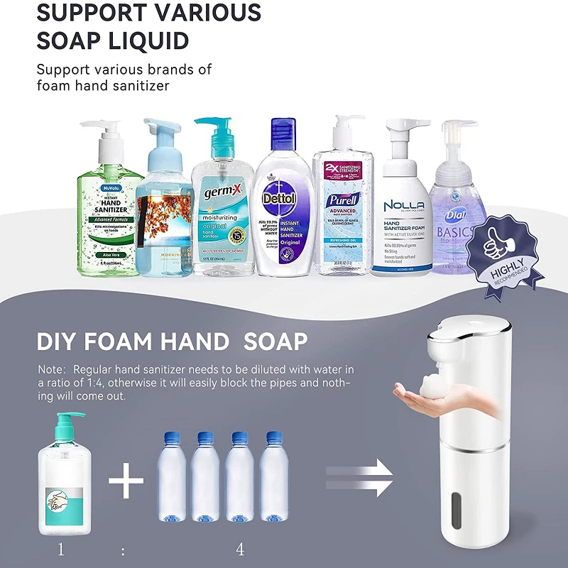 Automatic Touchless Foaming Soap Dispenser