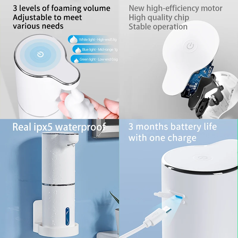 Automatic Touchless Foaming Soap Dispenser