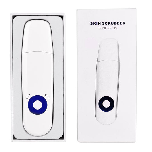 Ultrasonic Skin Scrubber with Shovel-Type Probe