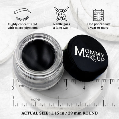 Black Beauty Stay Put Waterproof Gel Eyeliner w/ Micropigments